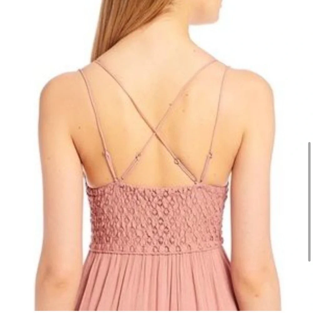 Free People One Adella Maxi Slip Dress Women’s L - Picture 3 of 6